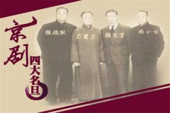 京劇四大名旦分別是誰？